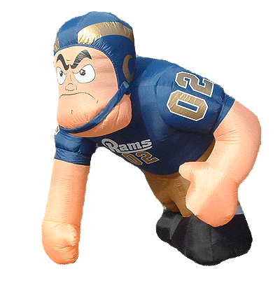 Los Angeles 7 Foot NFL Giant Inflatable image 0