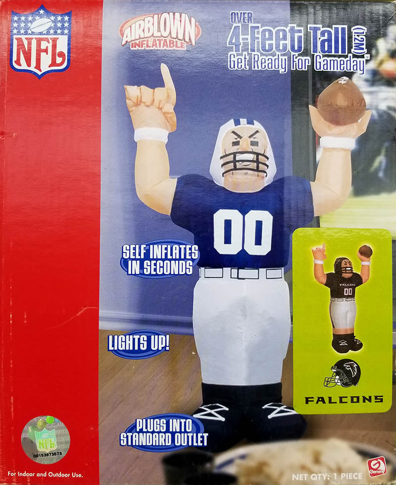 Atlanta Falcons 4' Inflatable Player Indoor/Outdoor image 0