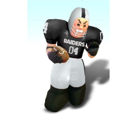 Oakland Raiders Running Back NFL Giant Inflatable image 0