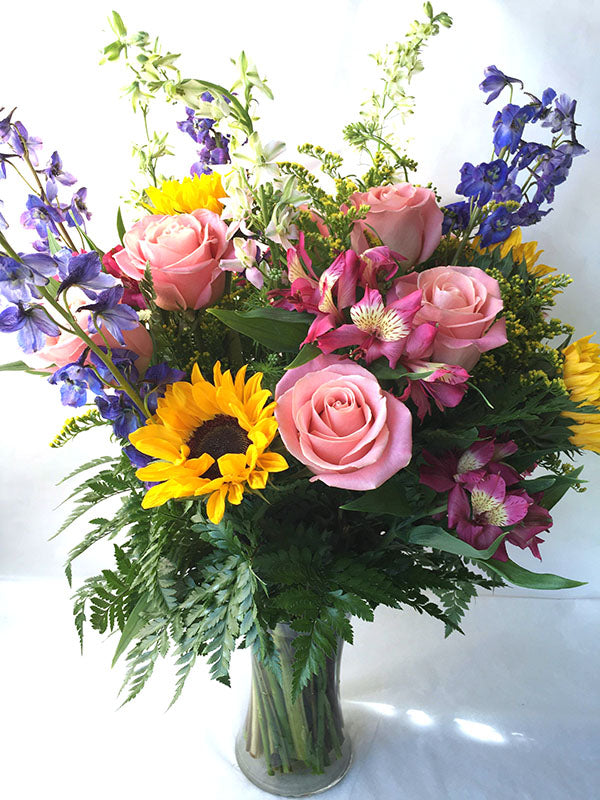 Spring Mix - Roses and Sunflowers image 0