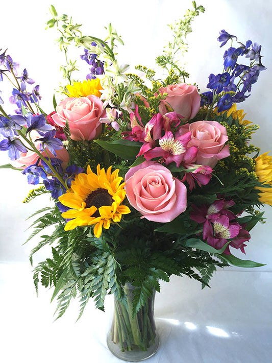 Spring Mix - Roses and Sunflowers image 0