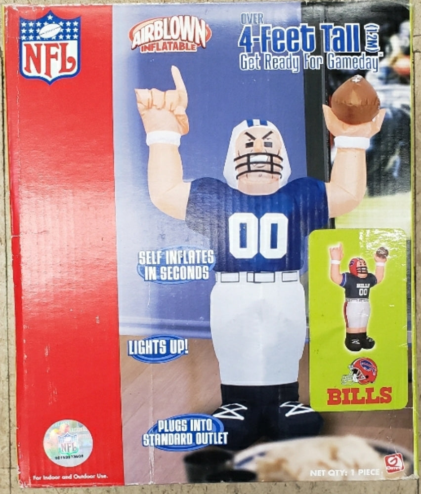 Buffalo Bills 4' Inflatable Player Indoor/Outdoor image 0