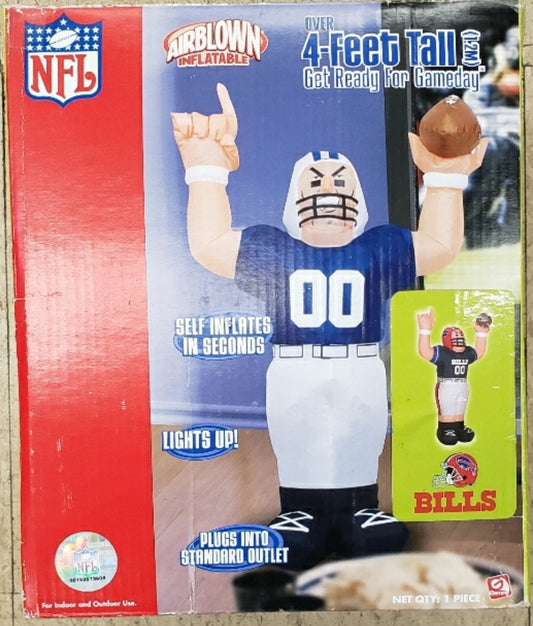 Buffalo Bills 4' Inflatable Player Indoor/Outdoor image 0