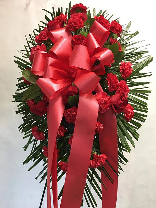 Red Sympathy Floral Arrangement image 0