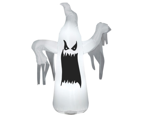 Draped Ghost Gemmy Airblown Inflatable 42" tall image 0