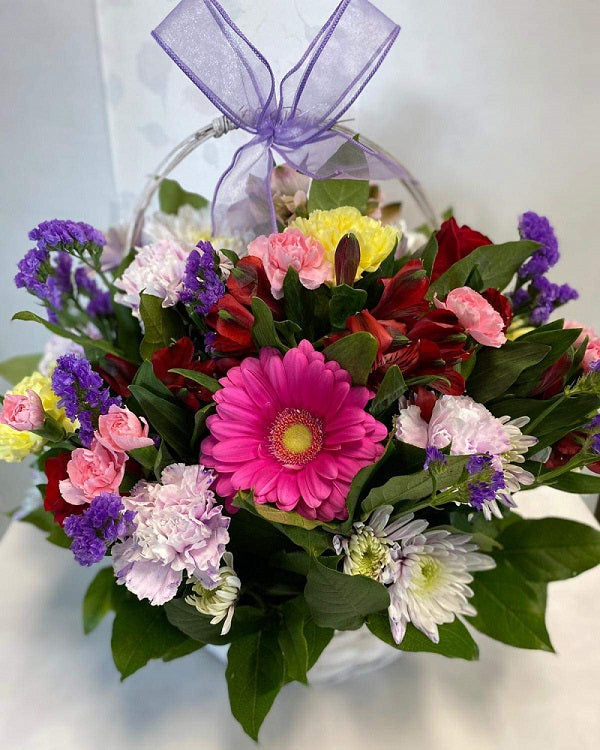 Mixed Basket Flowers image 0