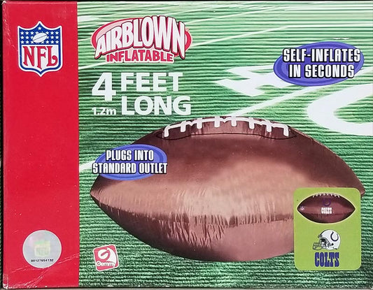 Colts 4' Inflatable Ball Indoor/Outdoor image 0